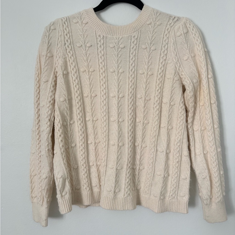Cream Loft Knit Sweater